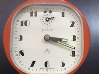 Vintage wekker - afbeelding 2 van  2