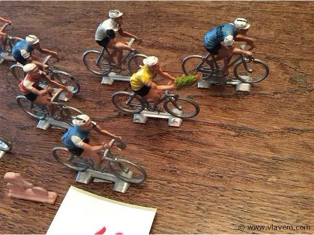 Vintage wielrenners - afbeelding 3 van  3