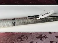 Vintage zilveren vulpen - massief 925 barleycorn montblanc model - new old stock - afbeelding 3 van  7