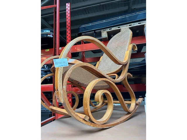Vintage/retro schommelstoel - afbeelding 1 van  4