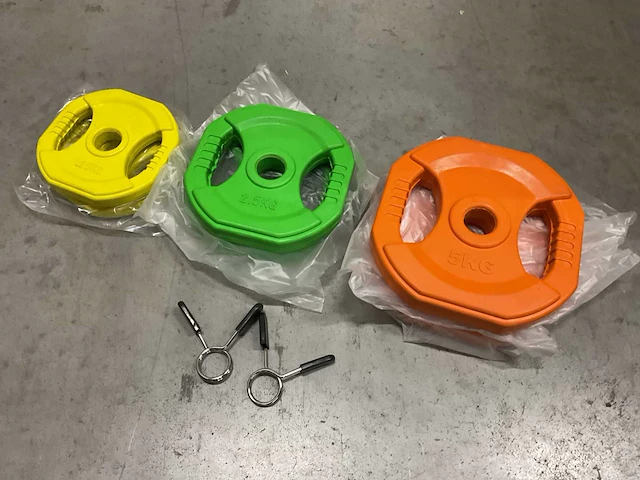 Vinyl 30mm 6-delige halterschijven-set - afbeelding 1 van  6