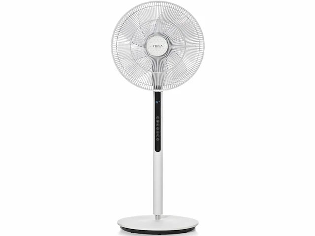 Viola stille staande ventilator met afstandsbediening 25 db, 32 snelheden hoogte instelbaar - afbeelding 1 van  4