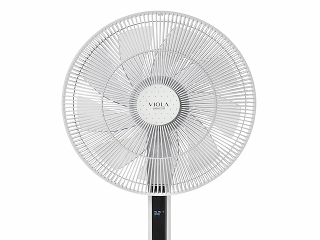 Viola stille staande ventilator met afstandsbediening 25 db, 32 snelheden hoogte instelbaar - afbeelding 3 van  4