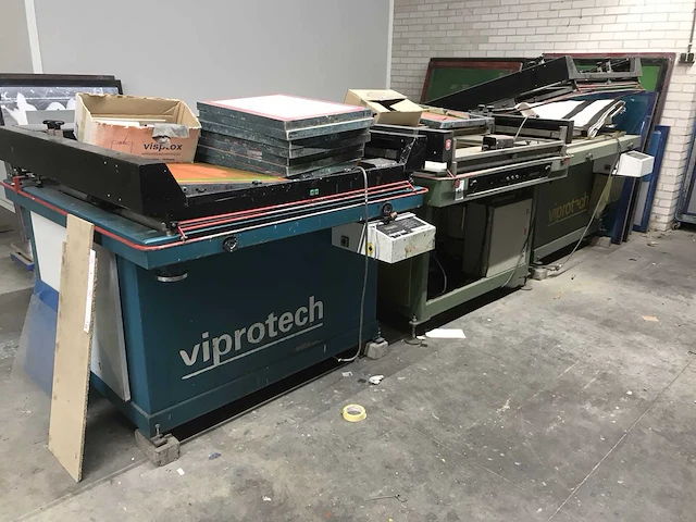 Vipromat textieldrukmachine (3x) - afbeelding 1 van  11