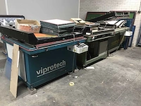 Vipromat textieldrukmachine (3x)