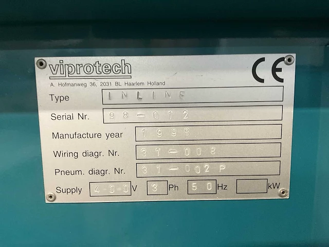 Viprotech inline zeefdrukmachine, 3/4 automaat - afbeelding 2 van  10