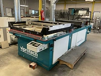 Viprotech inline zeefdrukmachine, 3/4 automaat