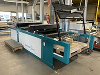 Viprotech inline zeefdrukmachine, 3/4 automaat - afbeelding 3 van  10