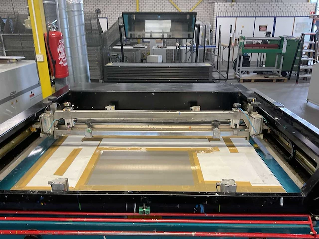 Viprotech inline zeefdrukmachine, 3/4 automaat - afbeelding 5 van  10