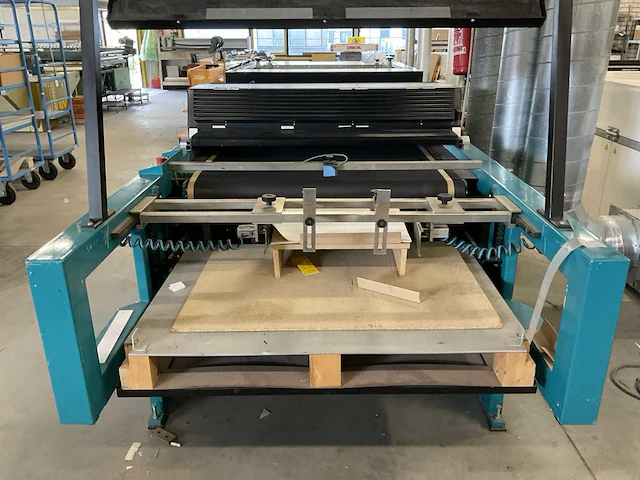 Viprotech inline zeefdrukmachine, 3/4 automaat - afbeelding 8 van  10