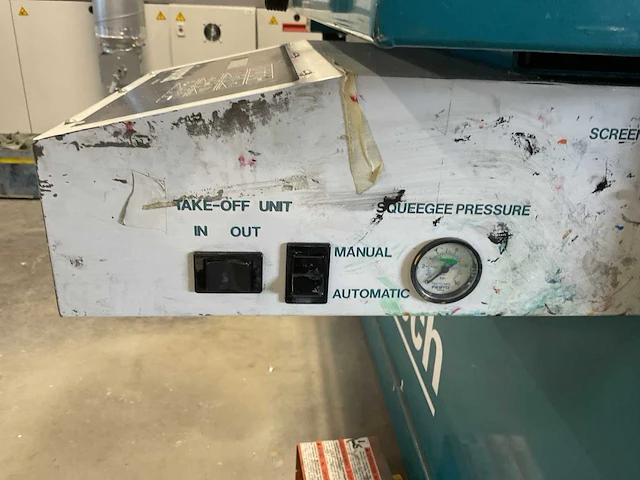 Viprotech inline zeefdrukmachine, 3/4 automaat - afbeelding 10 van  10