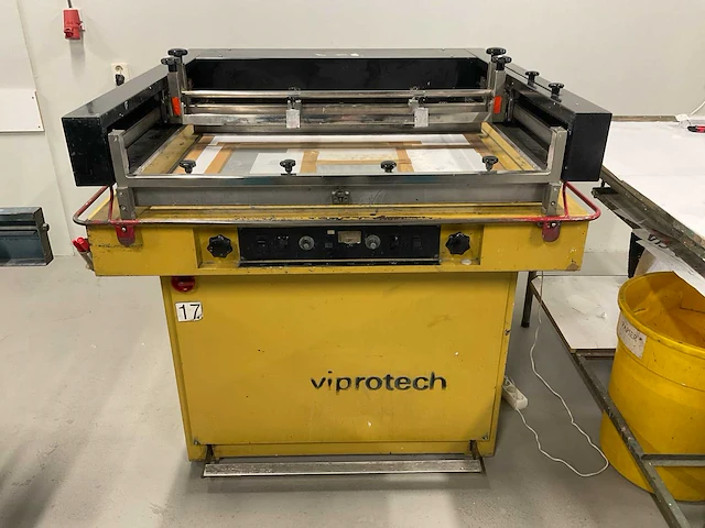 Viprotech v-mat semi automatische zeefdrukmachine - afbeelding 2 van  9