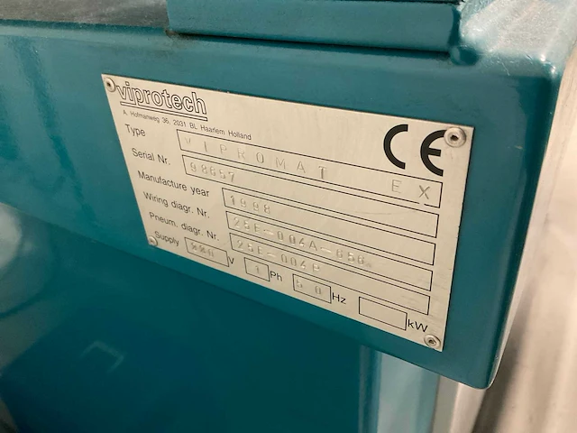 Viprotech vipromat ex zeefdrukmachine - afbeelding 6 van  12