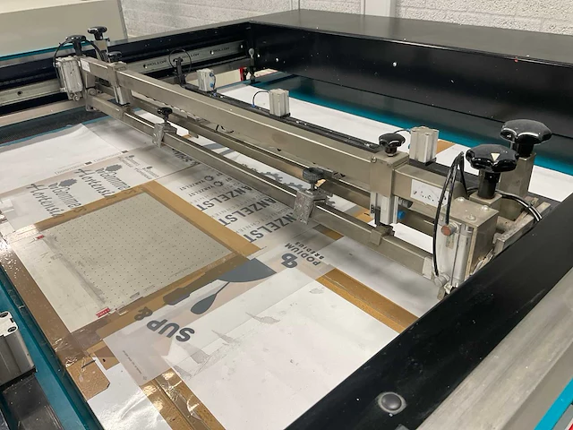 Viprotech vipromat ex zeefdrukmachine - afbeelding 9 van  12