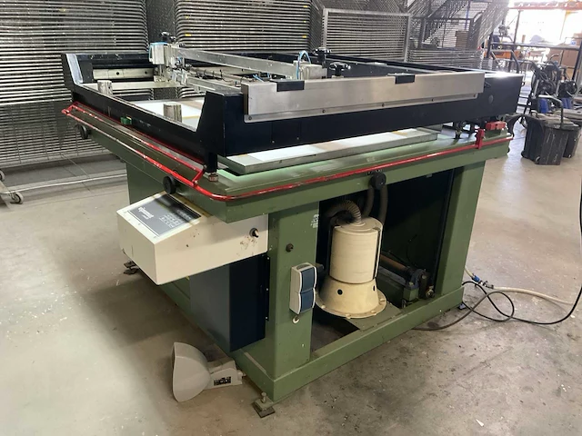 Viprotech vipromat zeefdrukmachine, halfautomaat - afbeelding 2 van  9