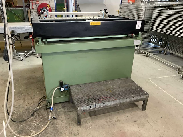 Viprotech vipromat zeefdrukmachine, halfautomaat - afbeelding 3 van  9