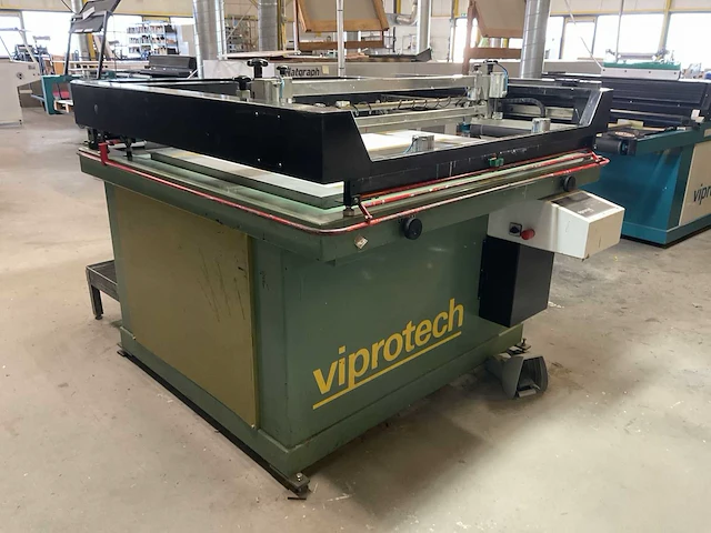Viprotech vipromat zeefdrukmachine, halfautomaat - afbeelding 5 van  9