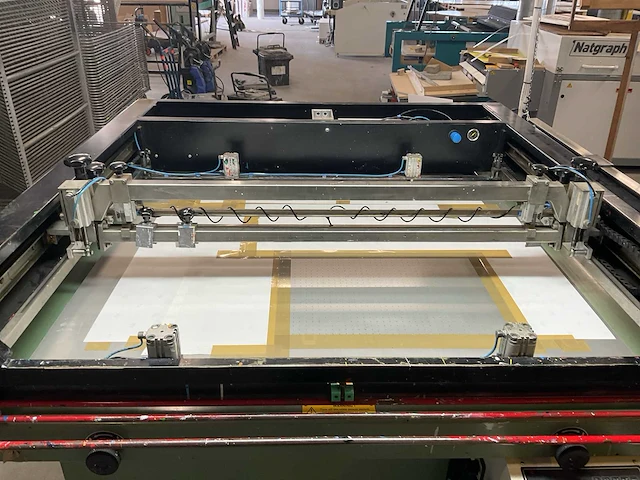 Viprotech vipromat zeefdrukmachine, halfautomaat - afbeelding 6 van  9