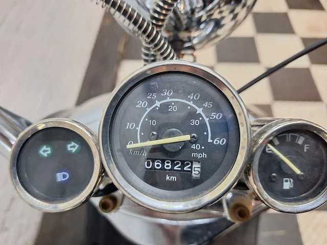 Viraggio grande retro 25 km snorscooter 4takt - afbeelding 4 van  7