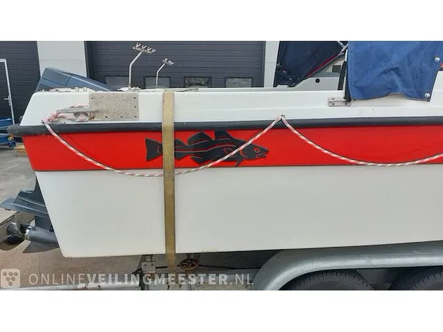 Vis / toerboot oldenburger 17, met yamaha 80 pk en boottrailer - afbeelding 8 van  61