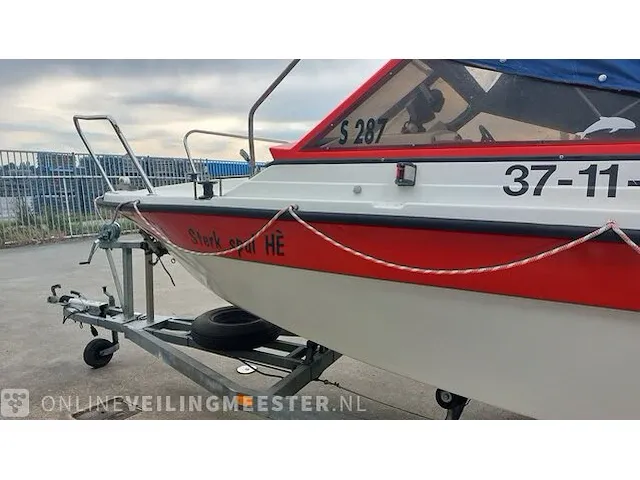 Vis / toerboot oldenburger 17, met yamaha 80 pk en boottrailer - afbeelding 18 van  61
