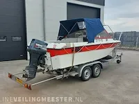 Vis / toerboot oldenburger 17, met yamaha 80 pk en boottrailer - afbeelding 23 van  61