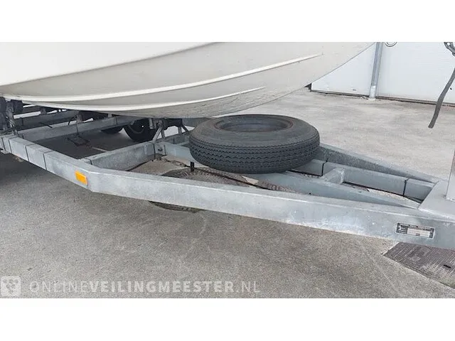 Vis / toerboot oldenburger 17, met yamaha 80 pk en boottrailer - afbeelding 48 van  61