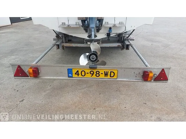 Vis / toerboot oldenburger 17, met yamaha 80 pk en boottrailer - afbeelding 52 van  61