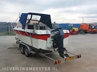 Vis / toerboot oldenburger 17, met yamaha 80 pk en boottrailer - afbeelding 45 van  61