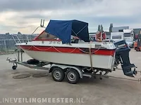 Vis / toerboot oldenburger 17, met yamaha 80 pk en boottrailer - afbeelding 56 van  61