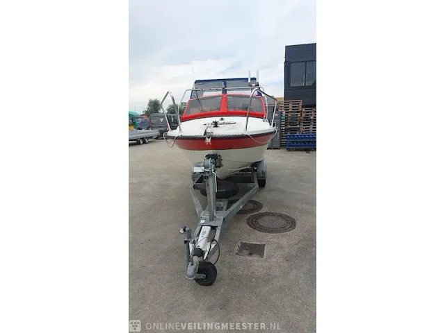 Vis / toerboot oldenburger 17, met yamaha 80 pk en boottrailer - afbeelding 60 van  61
