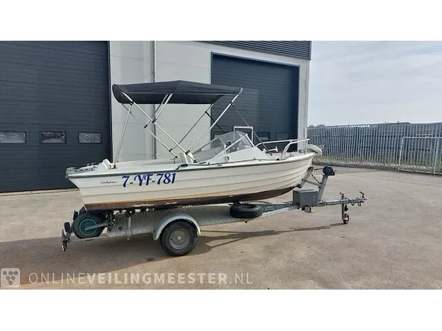 Vis / toerboot with vital 15 met boottrailer, vital 15 - afbeelding 12 van  42