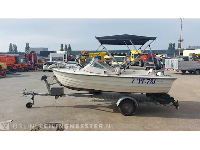 Vis / toerboot with vital 15 met boottrailer, vital 15 - afbeelding 39 van  42