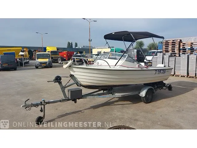 Vis / toerboot with vital 15 met boottrailer, vital 15 - afbeelding 40 van  42