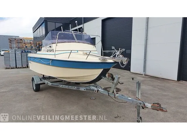 Visboot orka 535 met boottrailer - afbeelding 2 van  44