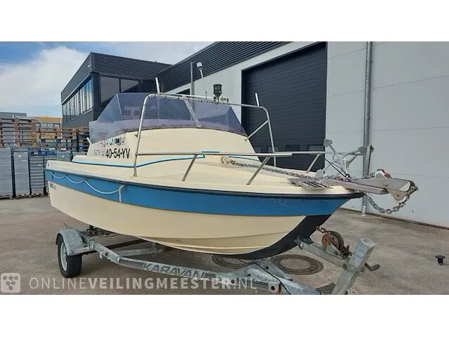 Visboot orka 535 met boottrailer - afbeelding 3 van  44