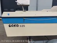 Visboot orka 535 met boottrailer - afbeelding 10 van  44