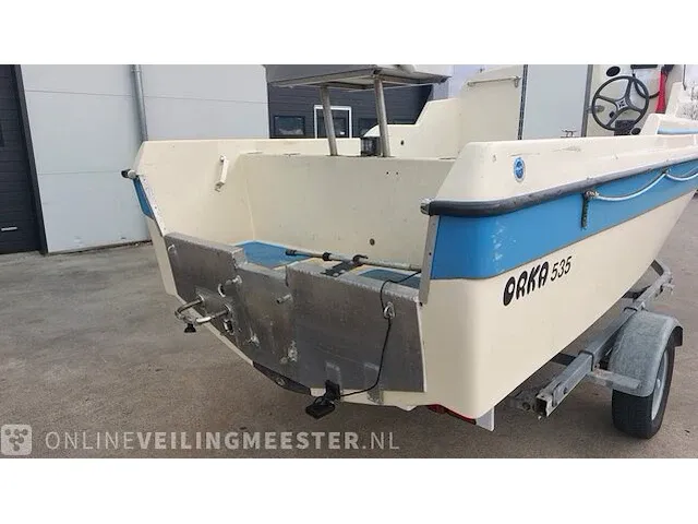 Visboot orka 535 met boottrailer - afbeelding 11 van  44