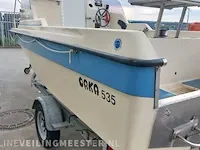 Visboot orka 535 met boottrailer - afbeelding 15 van  44