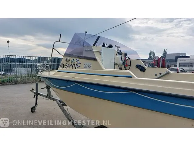 Visboot orka 535 met boottrailer - afbeelding 16 van  44