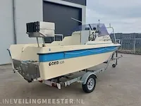 Visboot orka 535 met boottrailer - afbeelding 23 van  44