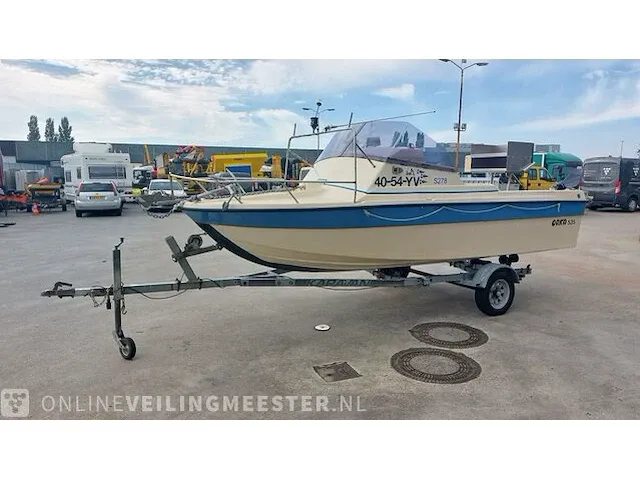 Visboot orka 535 met boottrailer - afbeelding 42 van  44
