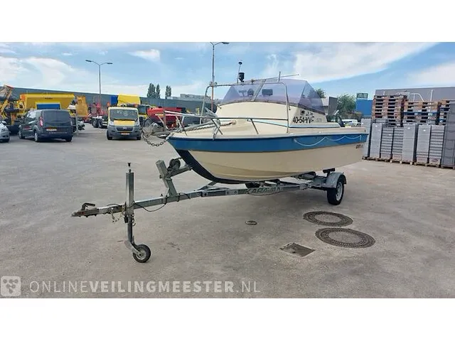 Visboot orka 535 met boottrailer - afbeelding 43 van  44
