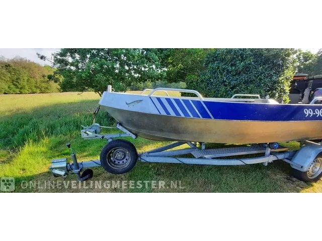 Visboot tin-silver, alluminium, grijs / chroom, bouwjaar 2010 - afbeelding 2 van  7