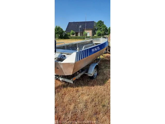 Visboot tin-silver, alluminium, grijs / chroom, bouwjaar 2010 - afbeelding 5 van  7