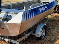 Visboot tin-silver, alluminium, grijs / chroom, bouwjaar 2010 - afbeelding 5 van  7