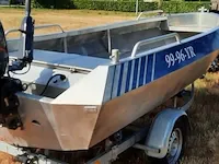 Visboot tin-silver, alluminium, grijs / chroom, bouwjaar 2010 - afbeelding 7 van  7