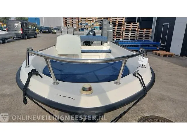 Vis/console boot bryza 410 met suzuki 15 pk buitenboordmotor en riba boottrailer bryza , 410 - afbeelding 2 van  41