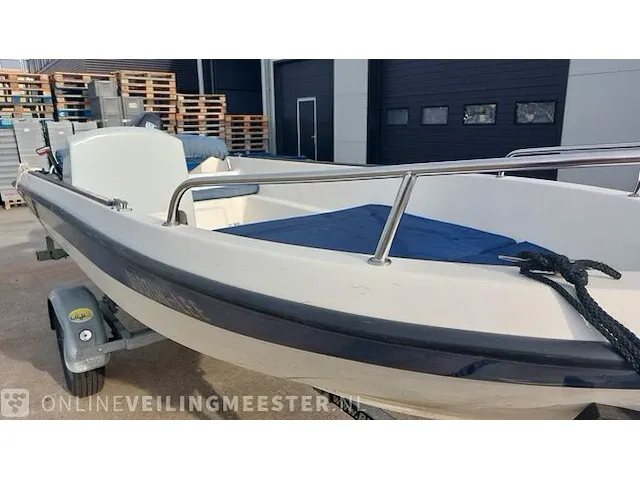 Vis/console boot bryza 410 met suzuki 15 pk buitenboordmotor en riba boottrailer bryza , 410 - afbeelding 3 van  41