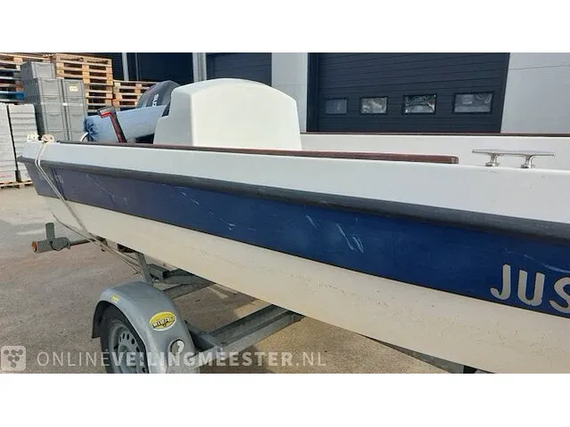 Vis/console boot bryza 410 met suzuki 15 pk buitenboordmotor en riba boottrailer bryza , 410 - afbeelding 5 van  41